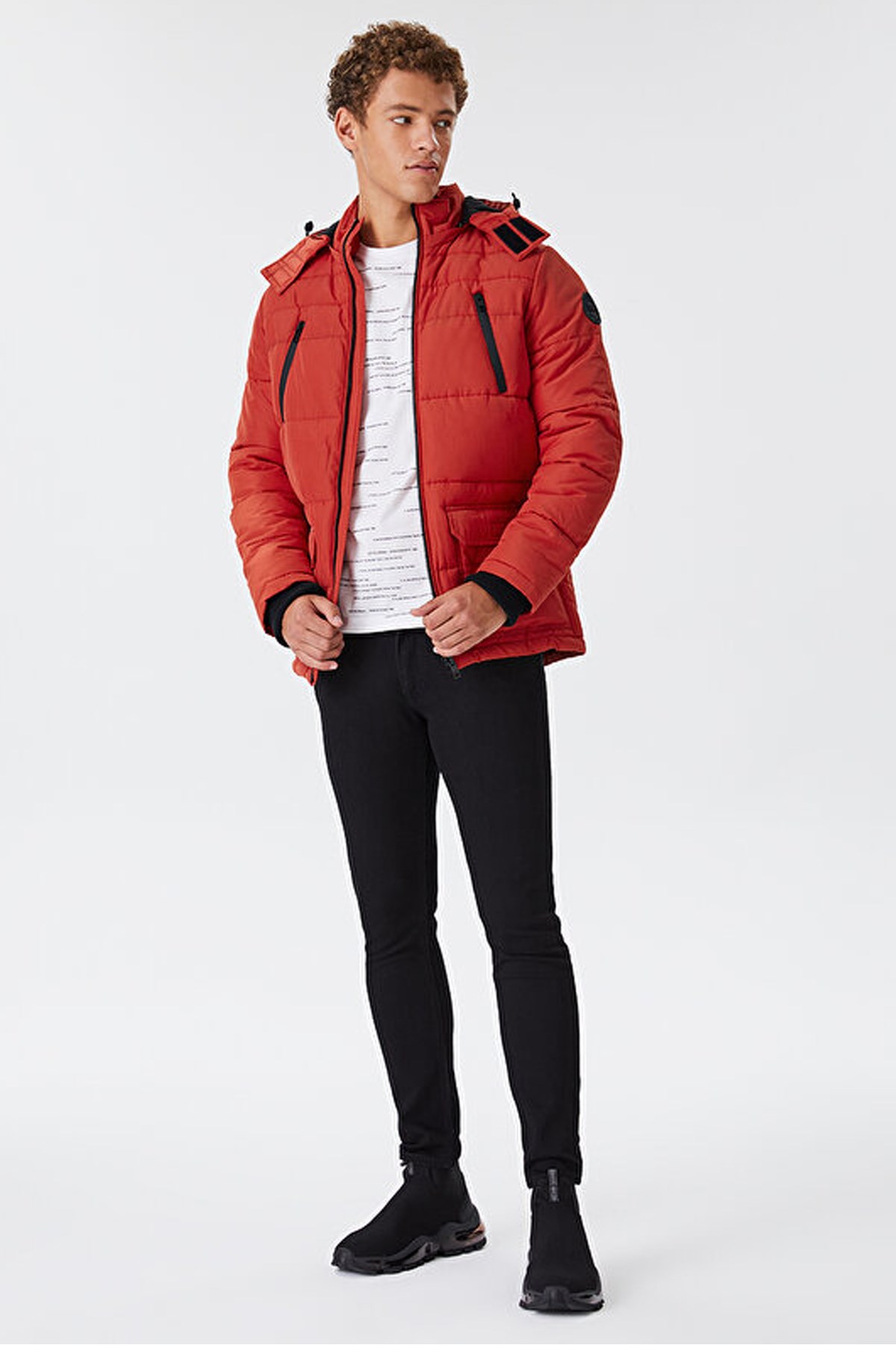 Loft Erkek Mont LF2030153 Turuncu