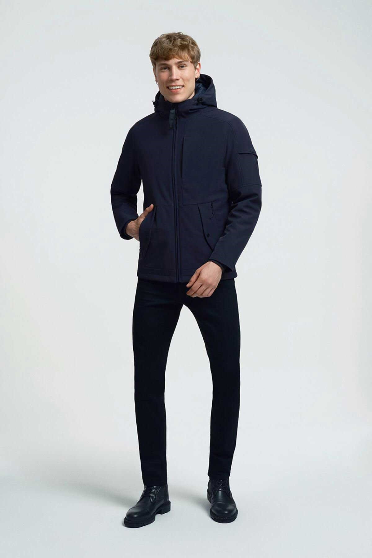 Loft Regular Fit Erkek Mont LF2030155 Lacivert
