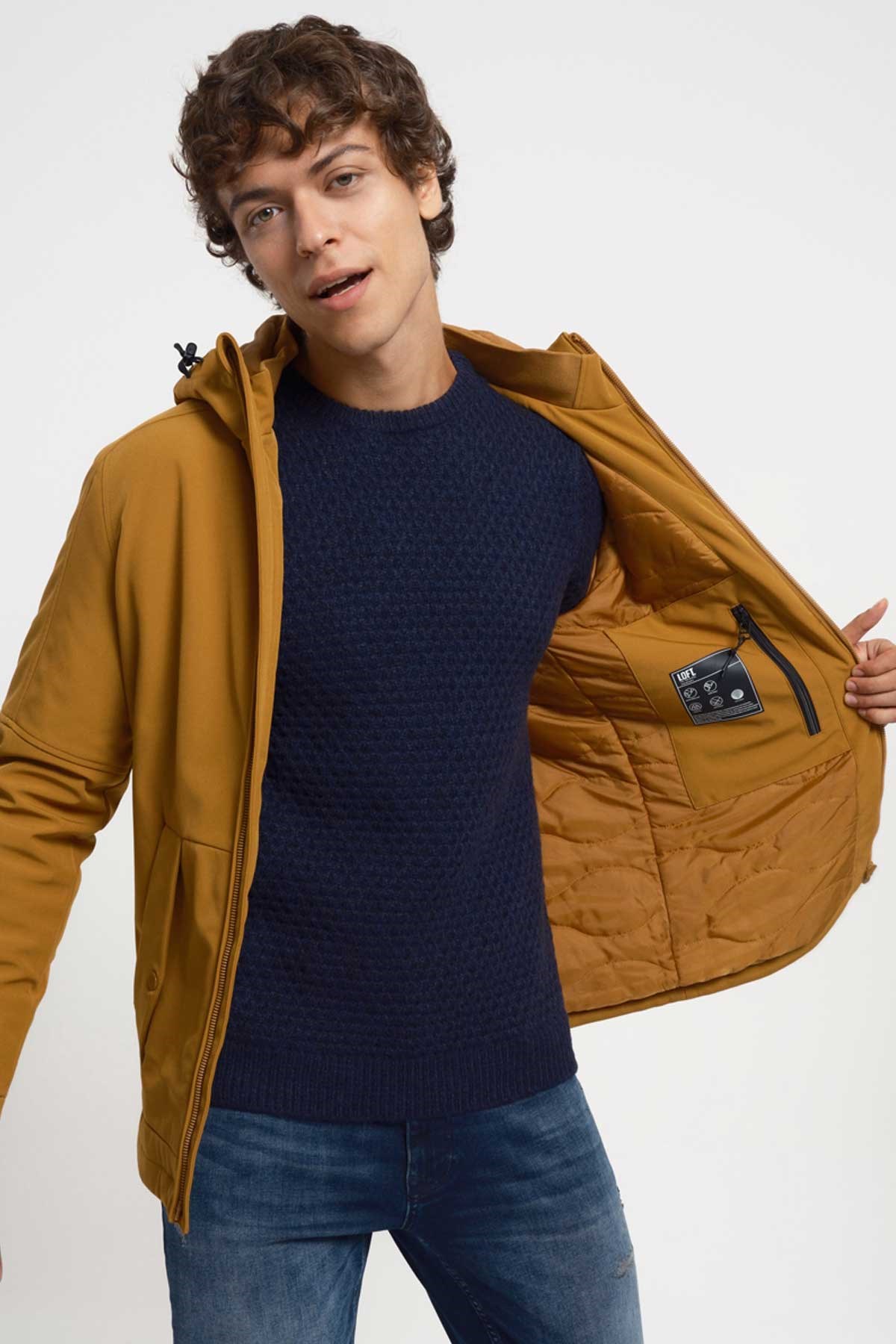 Loft Regular Fit Erkek Mont LF2030155 Sarı