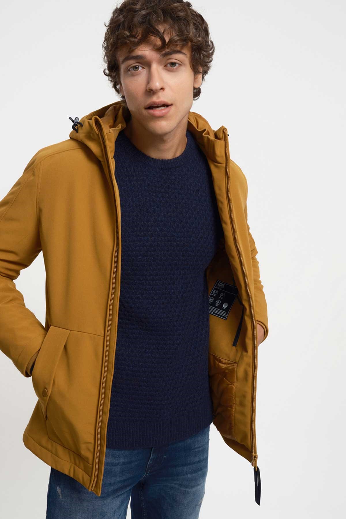 Loft Regular Fit Erkek Mont LF2030155 Sarı