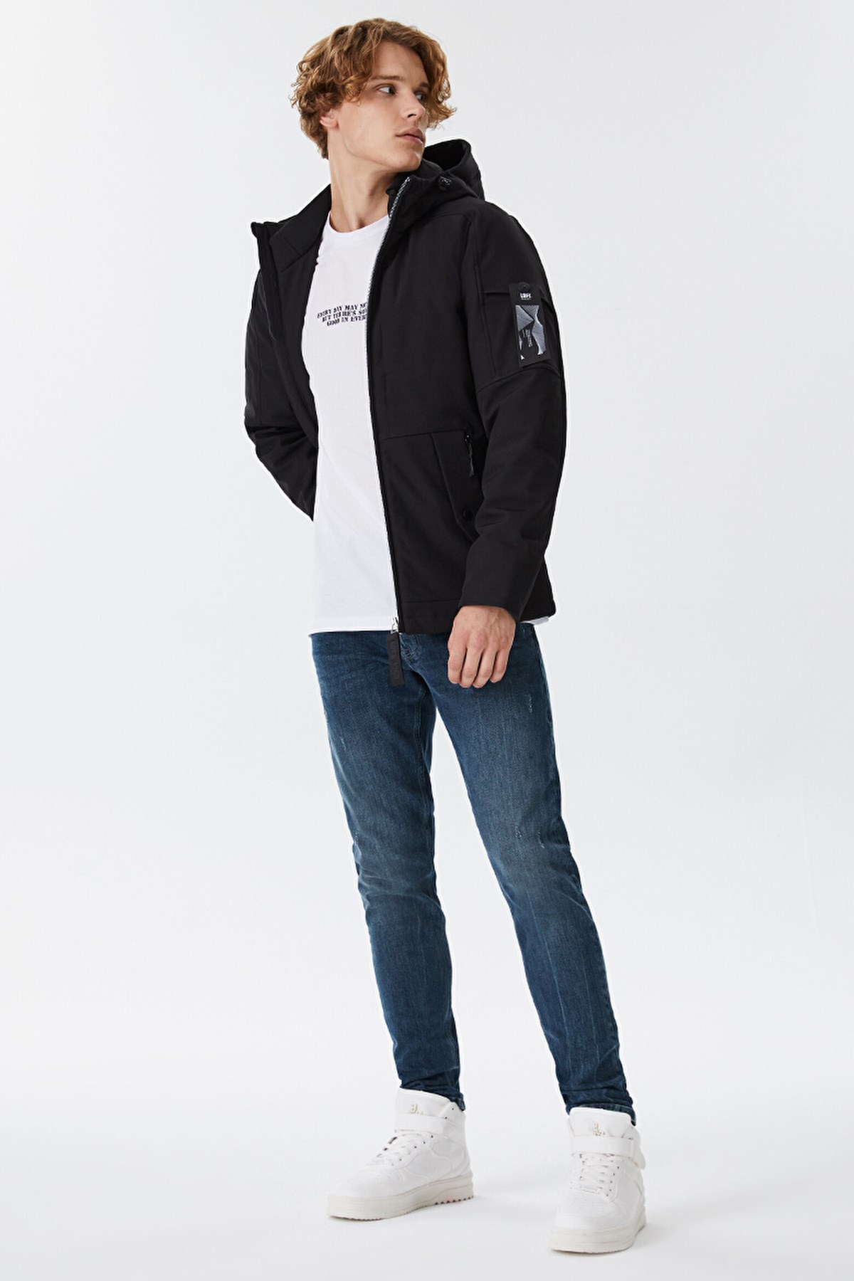 Loft Regular Fit Erkek Mont LF2030155 Siyah