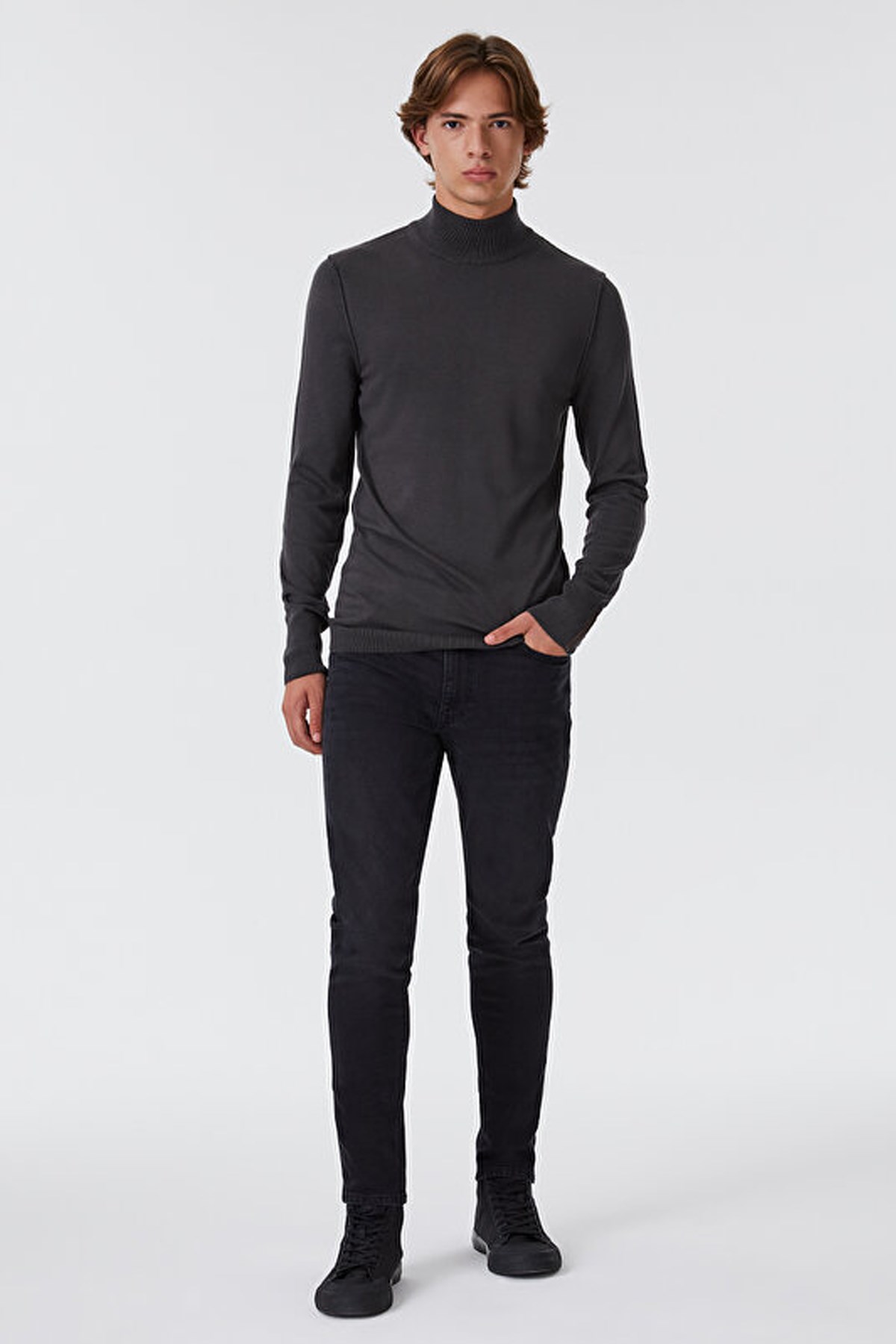 Loft Erkek Kazak LF2030174 Antrasit