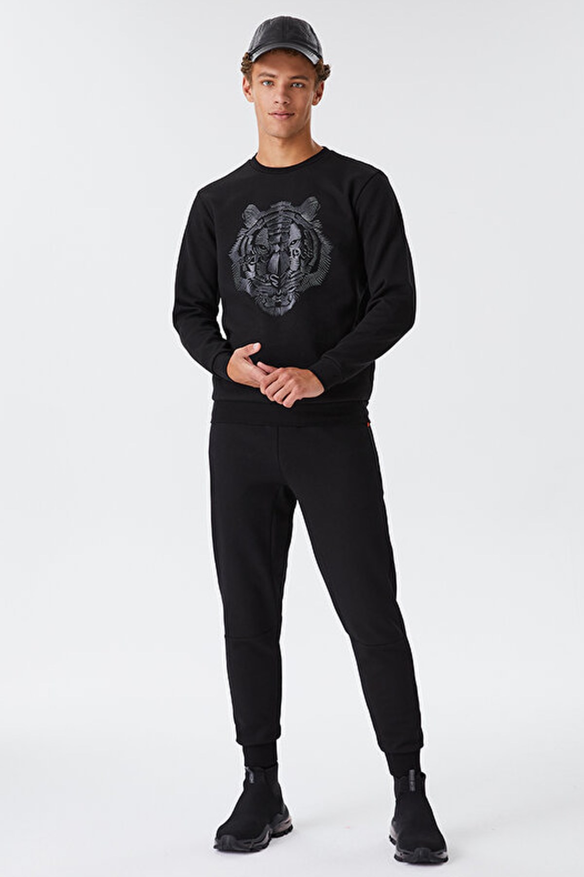 Loft Erkek Sweatshirt LF2030214 Siyah