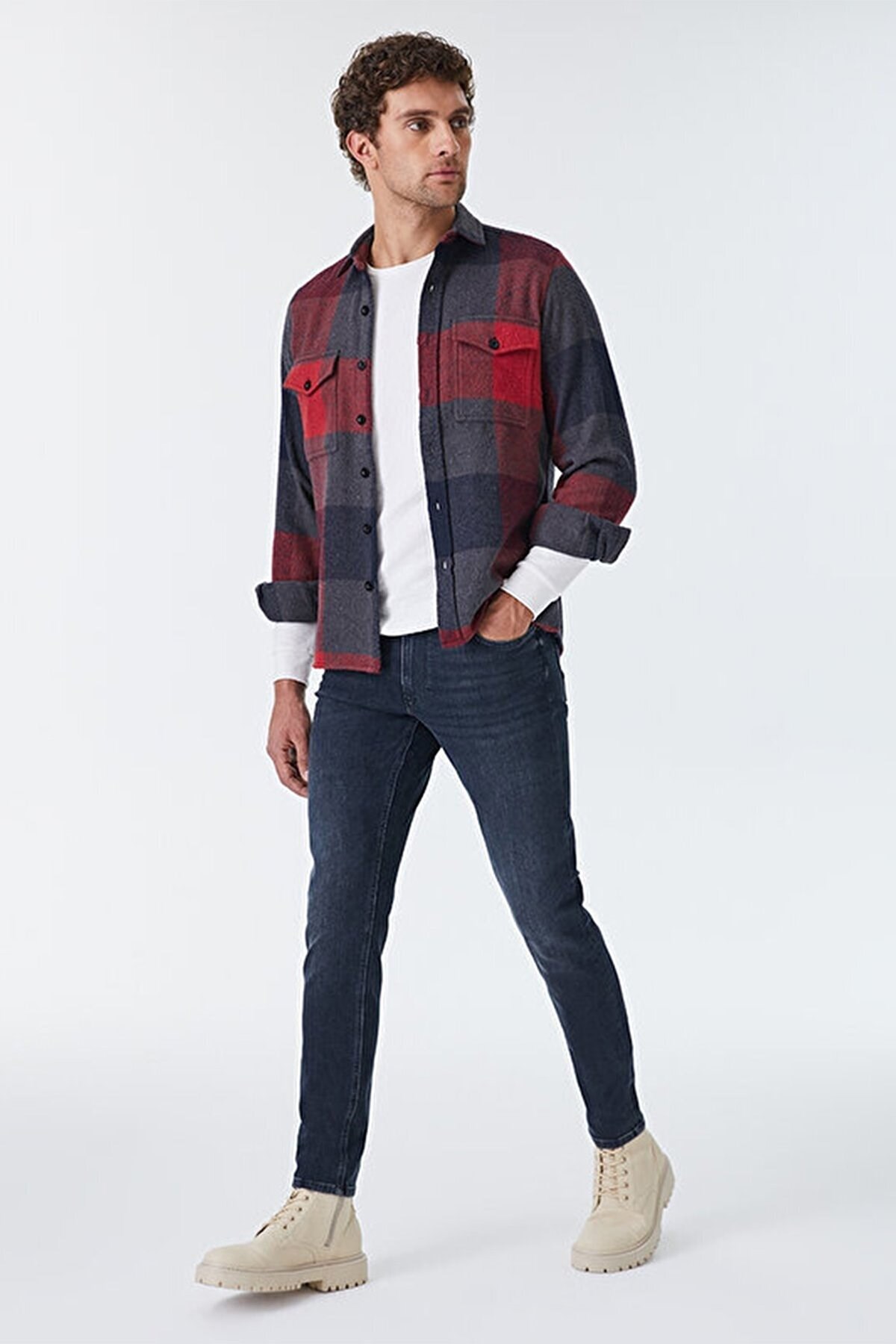 Loft Erkek Gömlek LF2030301 Gri