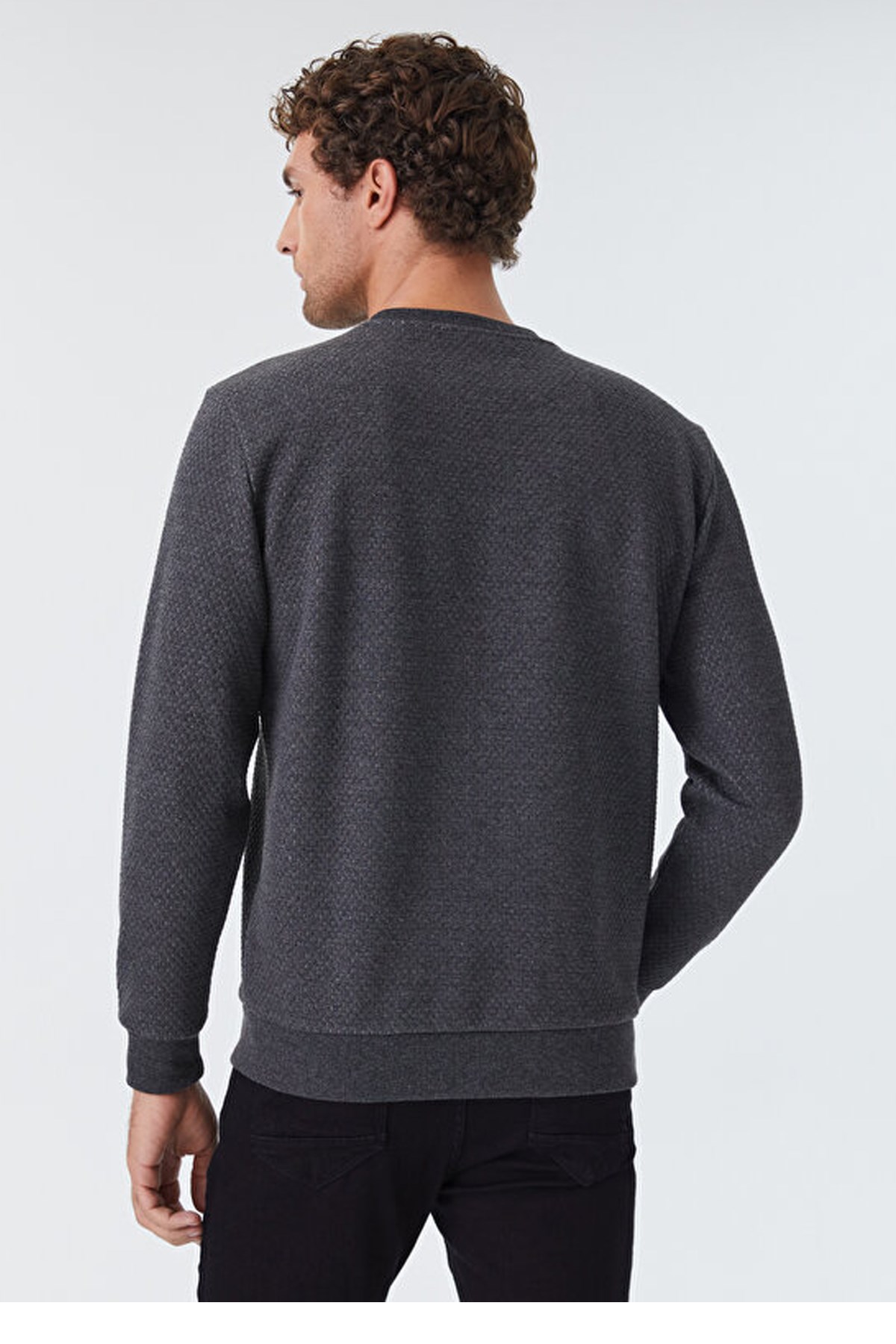 Loft Erkek Sweatshirt LF2030324 Antrasit