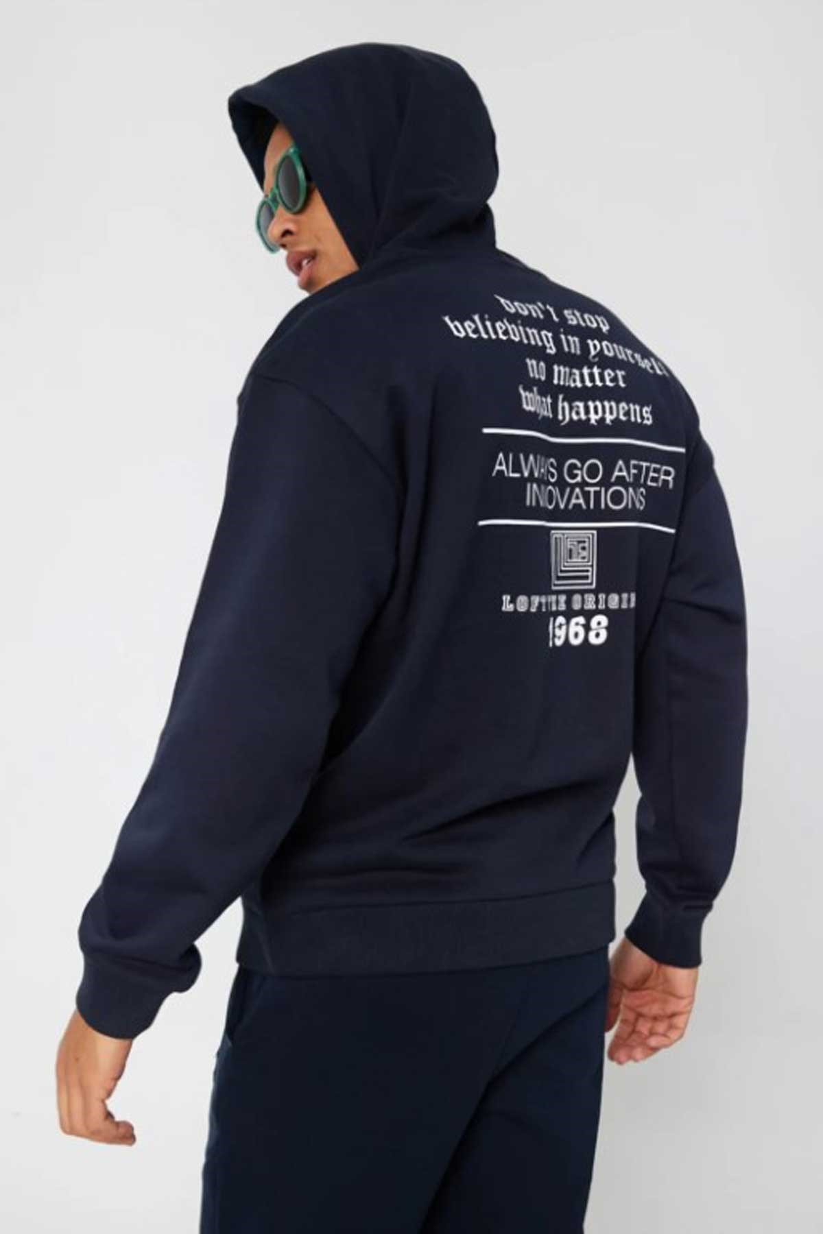 Loft Erkek Sweatshirt LF2030346 Lacivert