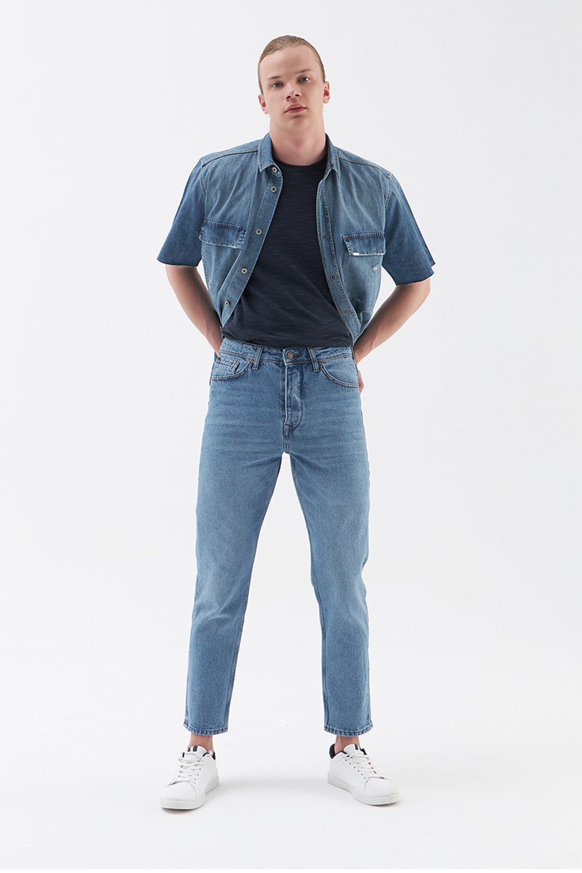 Loft Erkek Jean Pantolon LF2030609 Mavi