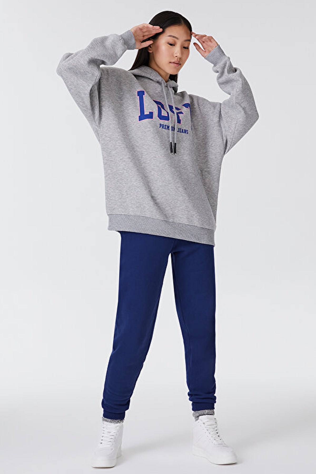 Loft Kadın Sweatshirt LF2030732 Gri