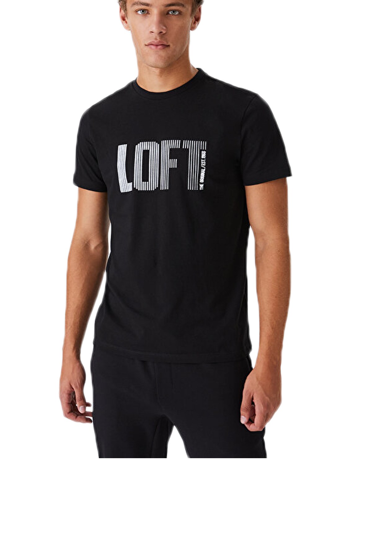 Loft Erkek Tişört LF2030805 Siyah