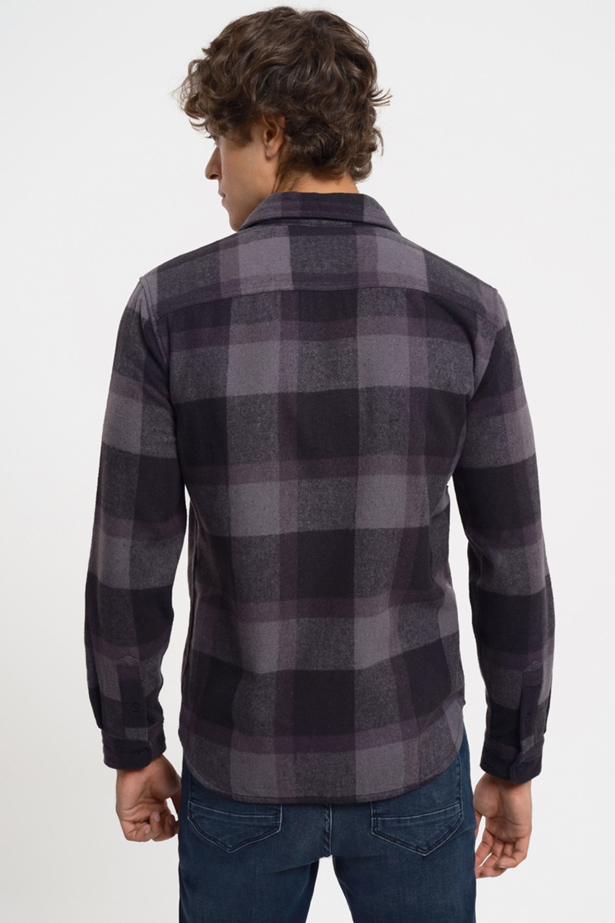 Loft Erkek Gömlek LF2030808 Antrasit