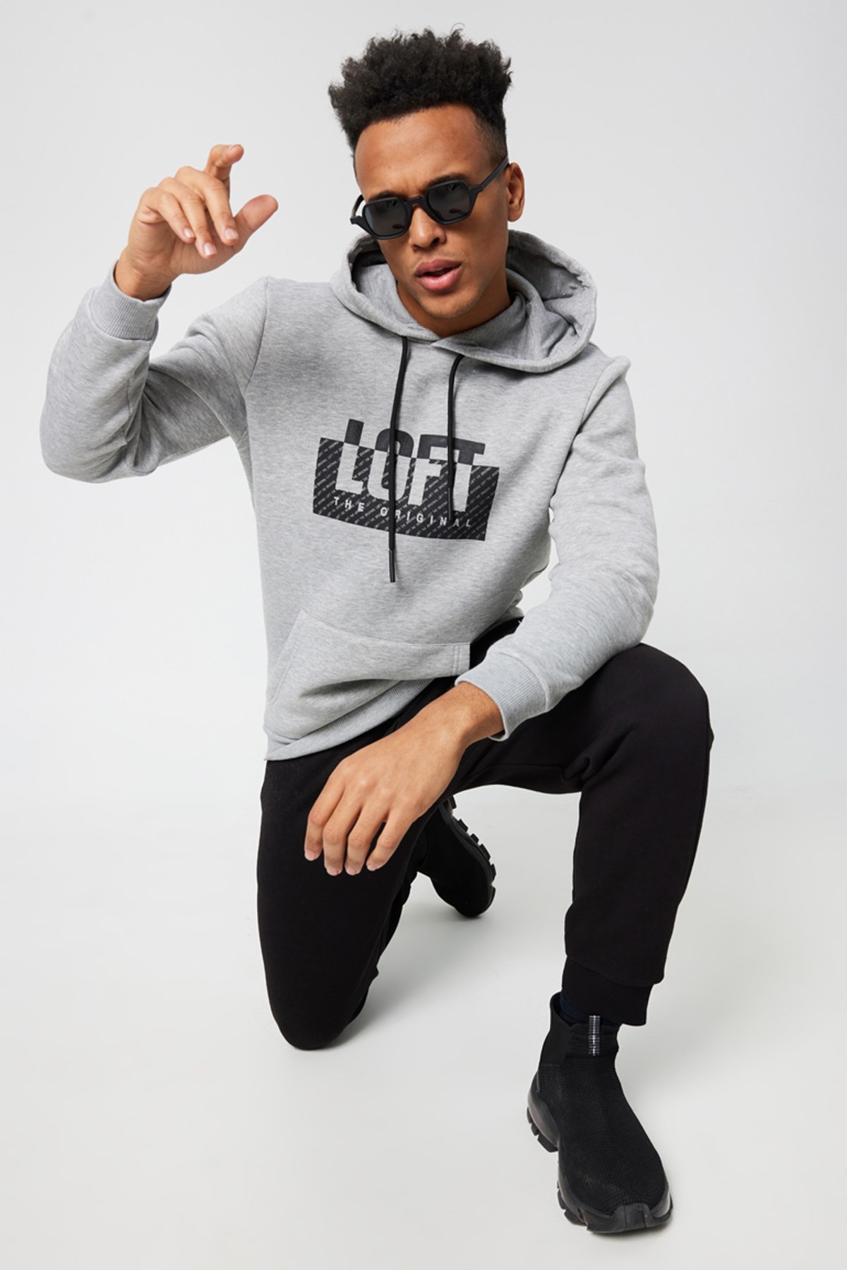 Loft Regular Fit Erkek Sweatshirt LF2030834 Gri