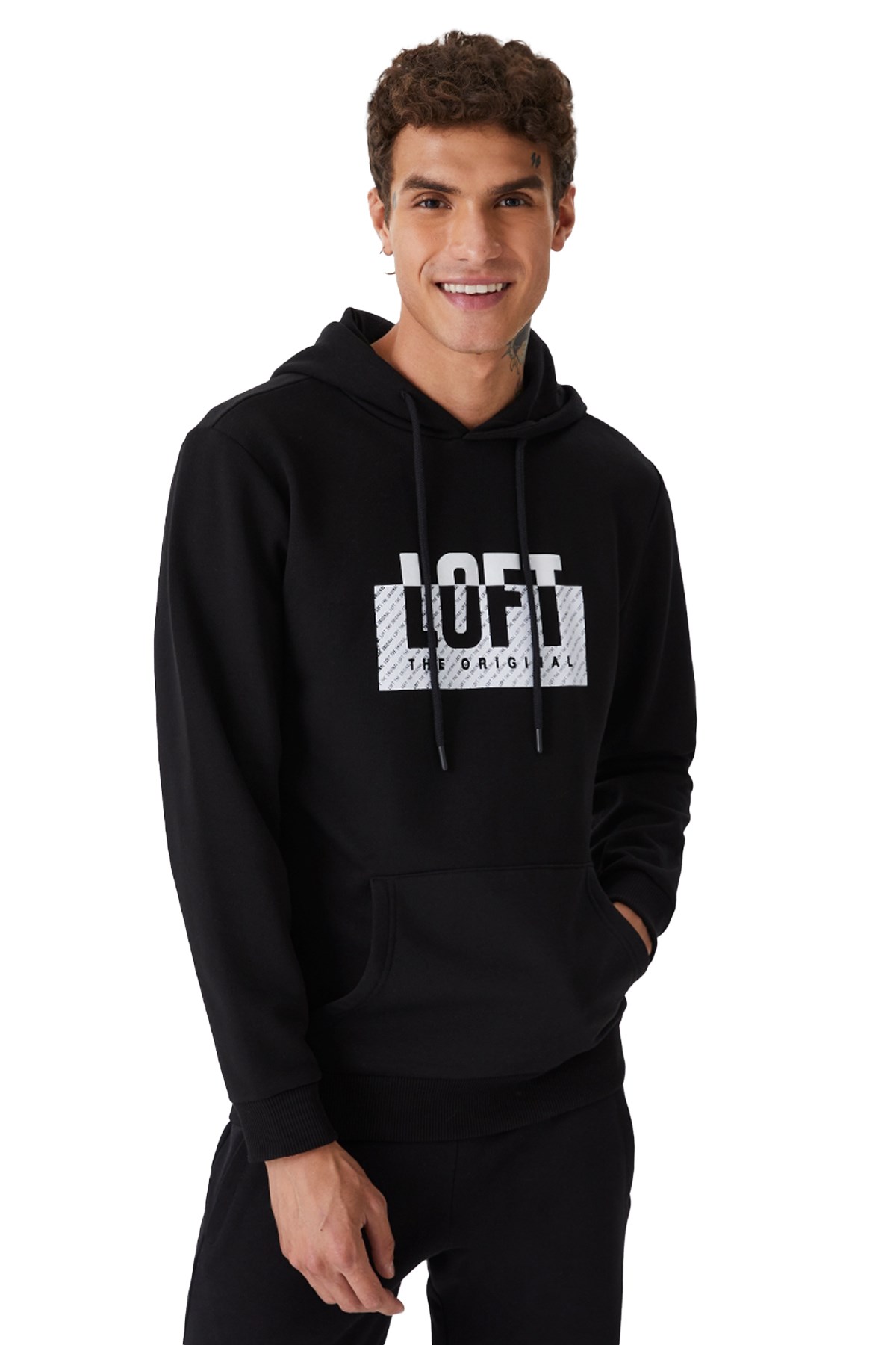 Loft Regular Fit Erkek Sweatshirt LF2030834 Siyah