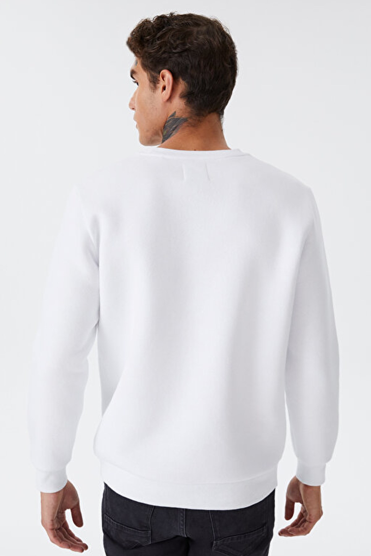 Loft Erkek Sweatshirt LF2030835 Beyaz