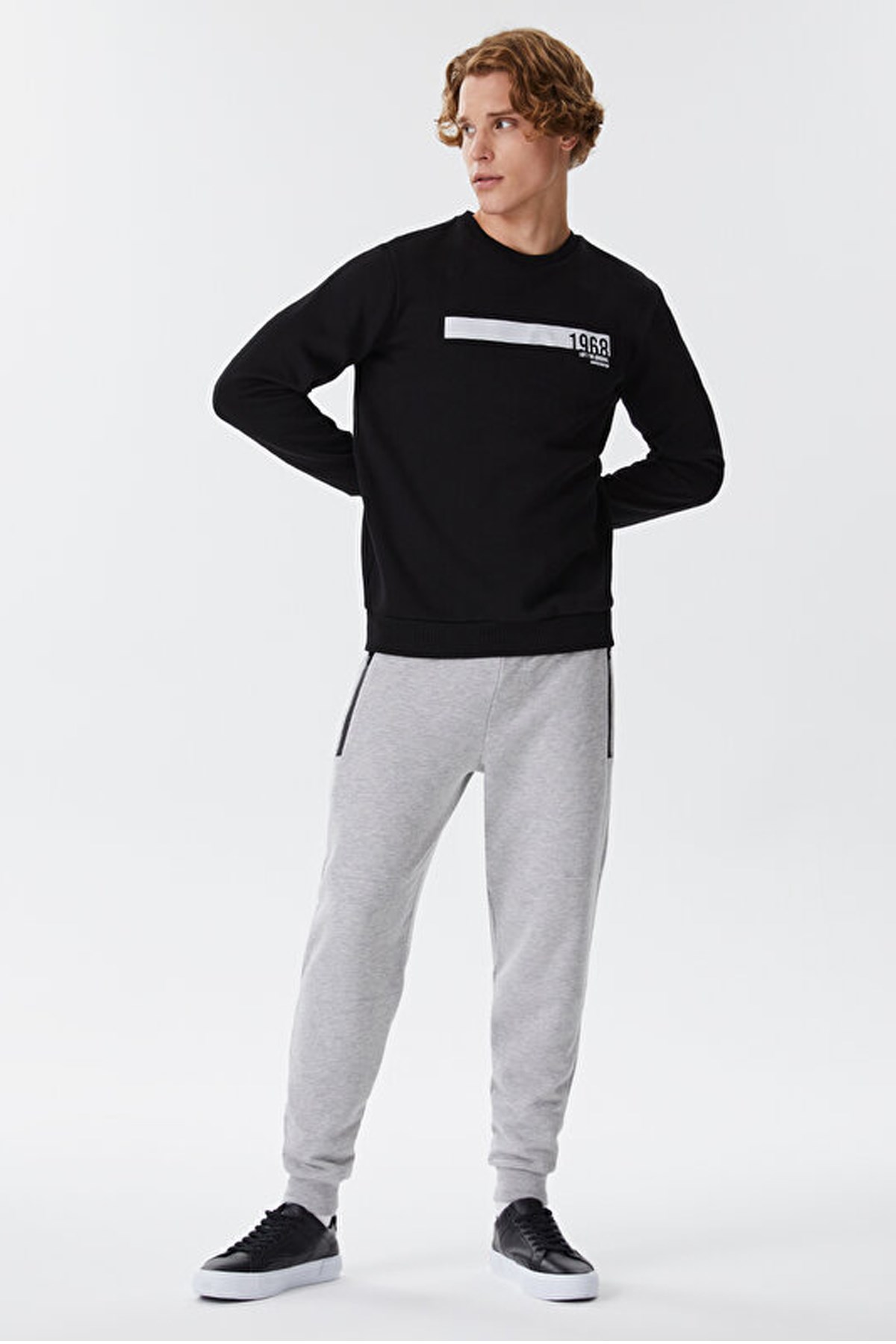 Loft Erkek Sweatshirt LF2030835 Siyah