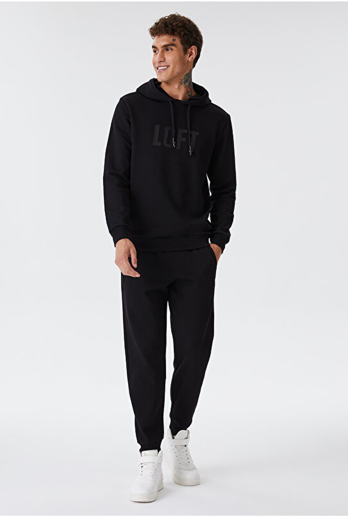 Loft Erkek Sweatshirt LF2030837 Siyah
