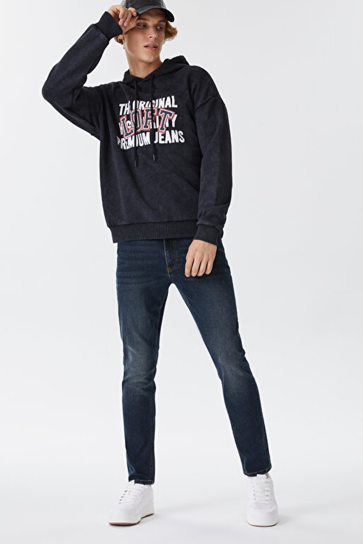 Loft Erkek Sweatshirt LF2030844 Antrasit