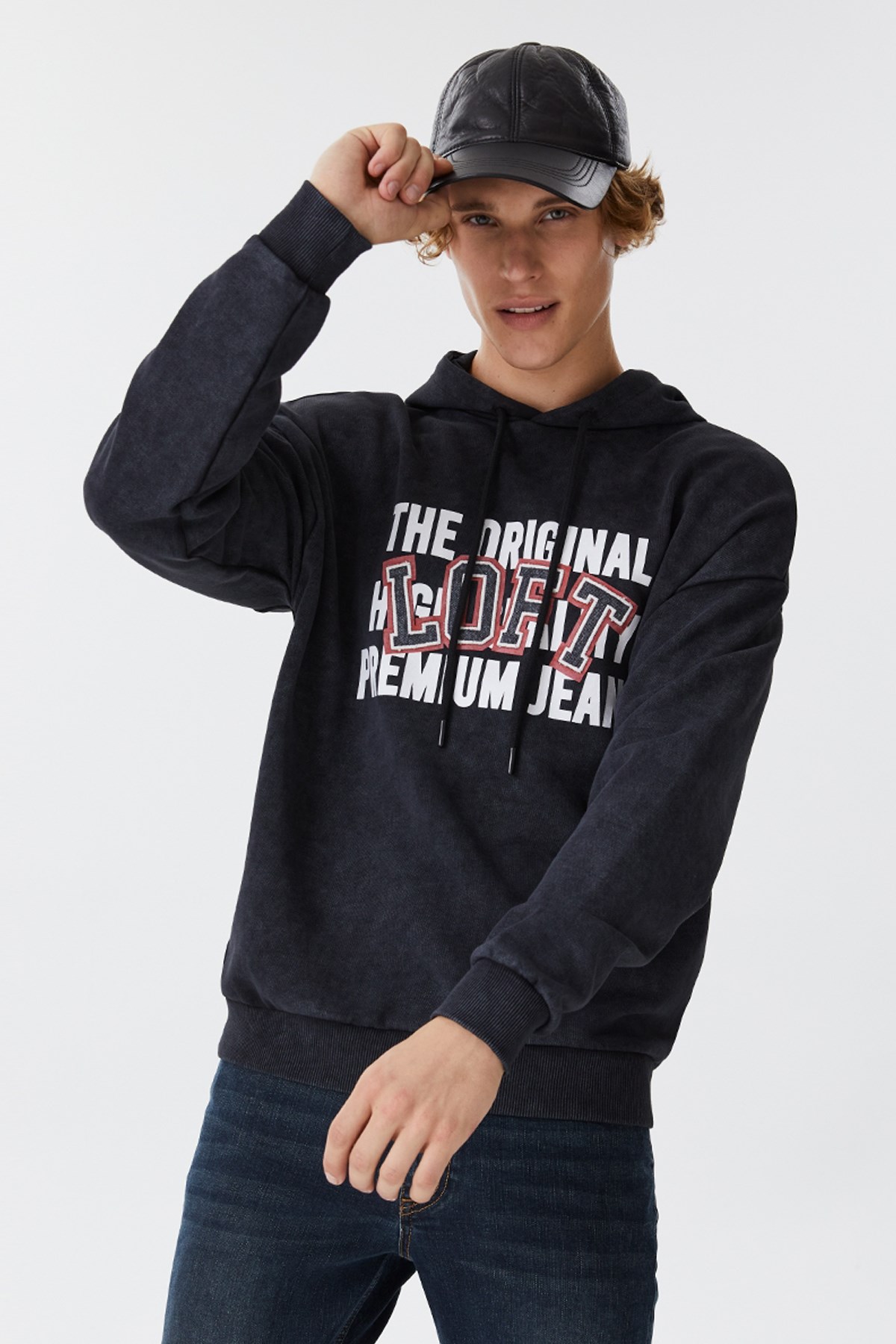 Loft Erkek Sweatshirt LF2030844 Antrasit