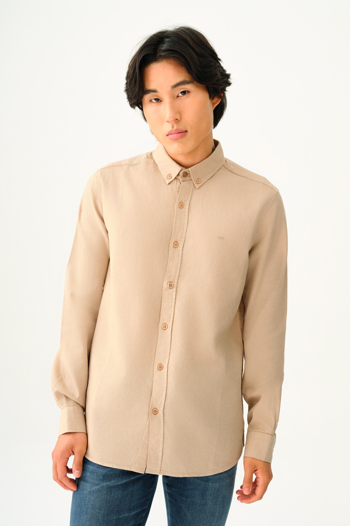 Loft Regular Fit Erkek Gömlek LF2030872 Krem