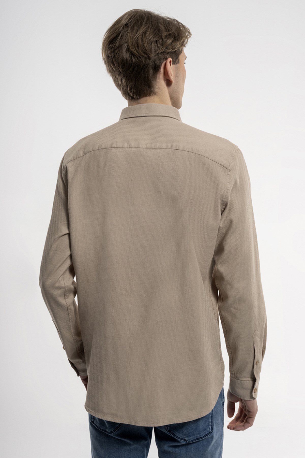Loft Regular Fit Erkek Gömlek LF2030872 Bej