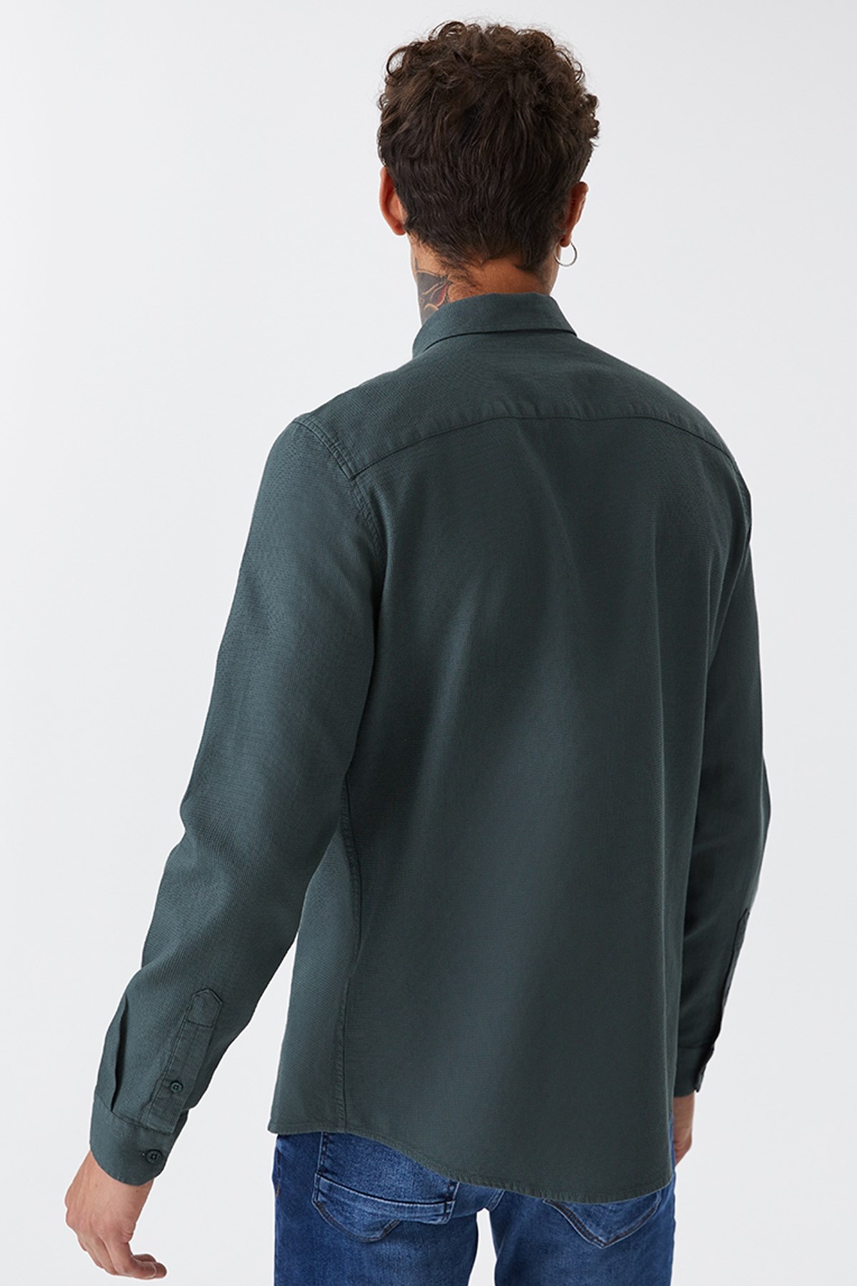 Loft Regular Fit Erkek Gömlek LF2030872 Haki