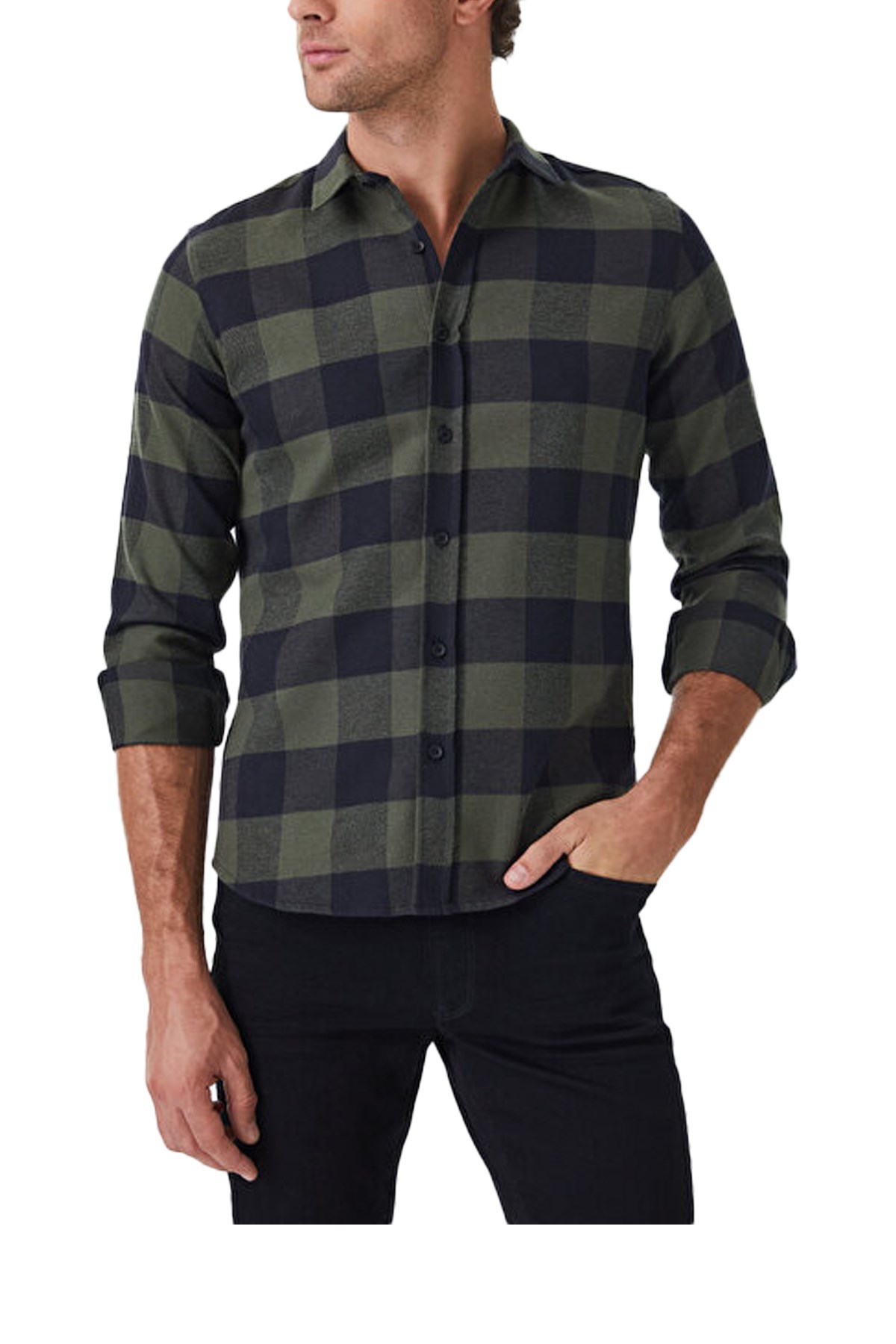 Loft Erkek Gömlek LF2030876 Haki