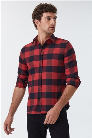 Loft Erkek Gömlek LF2030876 Kırmızı