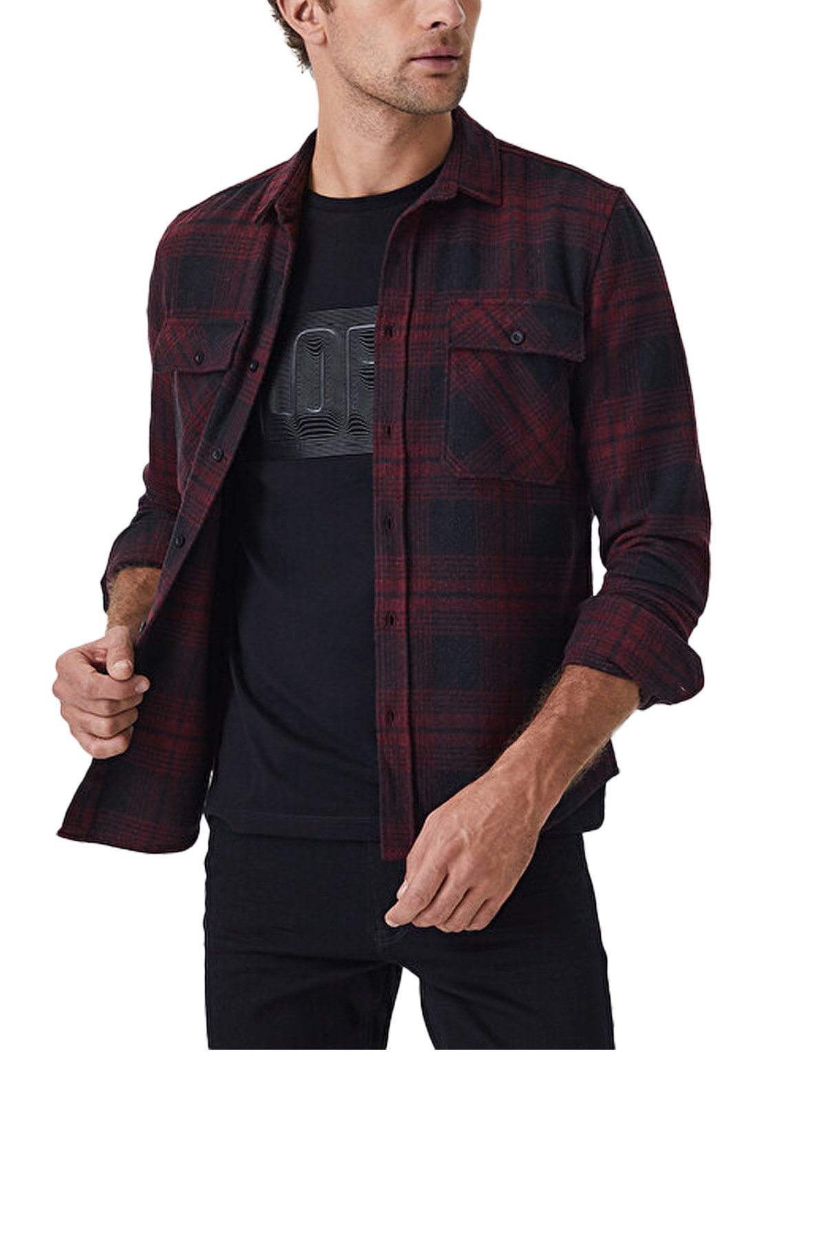Loft Erkek Gömlek LF2030928 Bordo