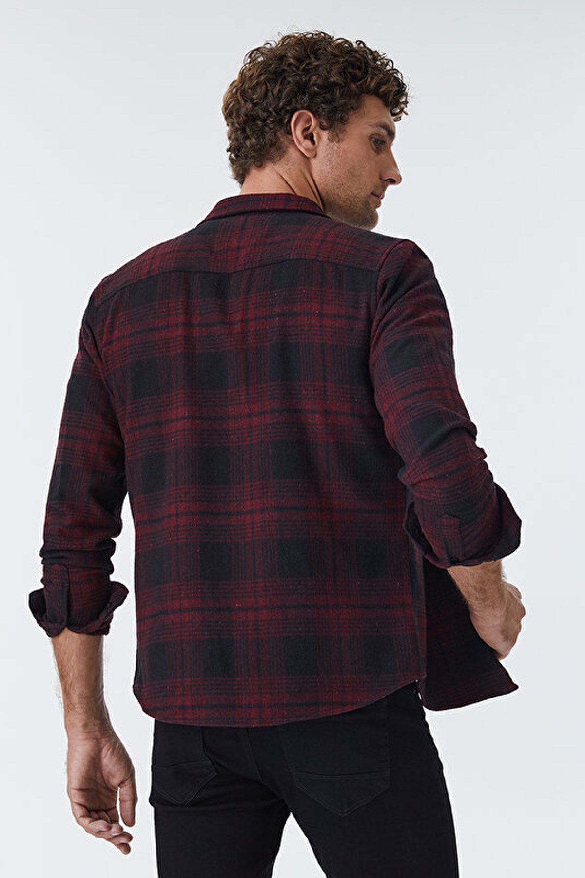 Loft Erkek Gömlek LF2030928 Bordo