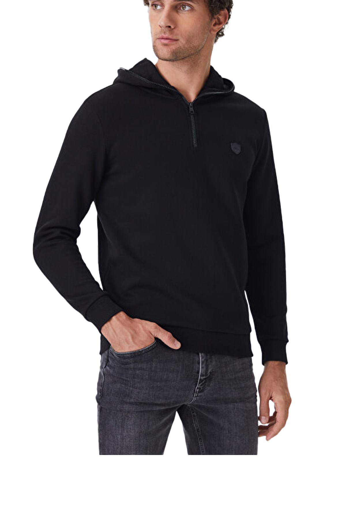 Loft Erkek Sweatshirt LF2030975 Siyah