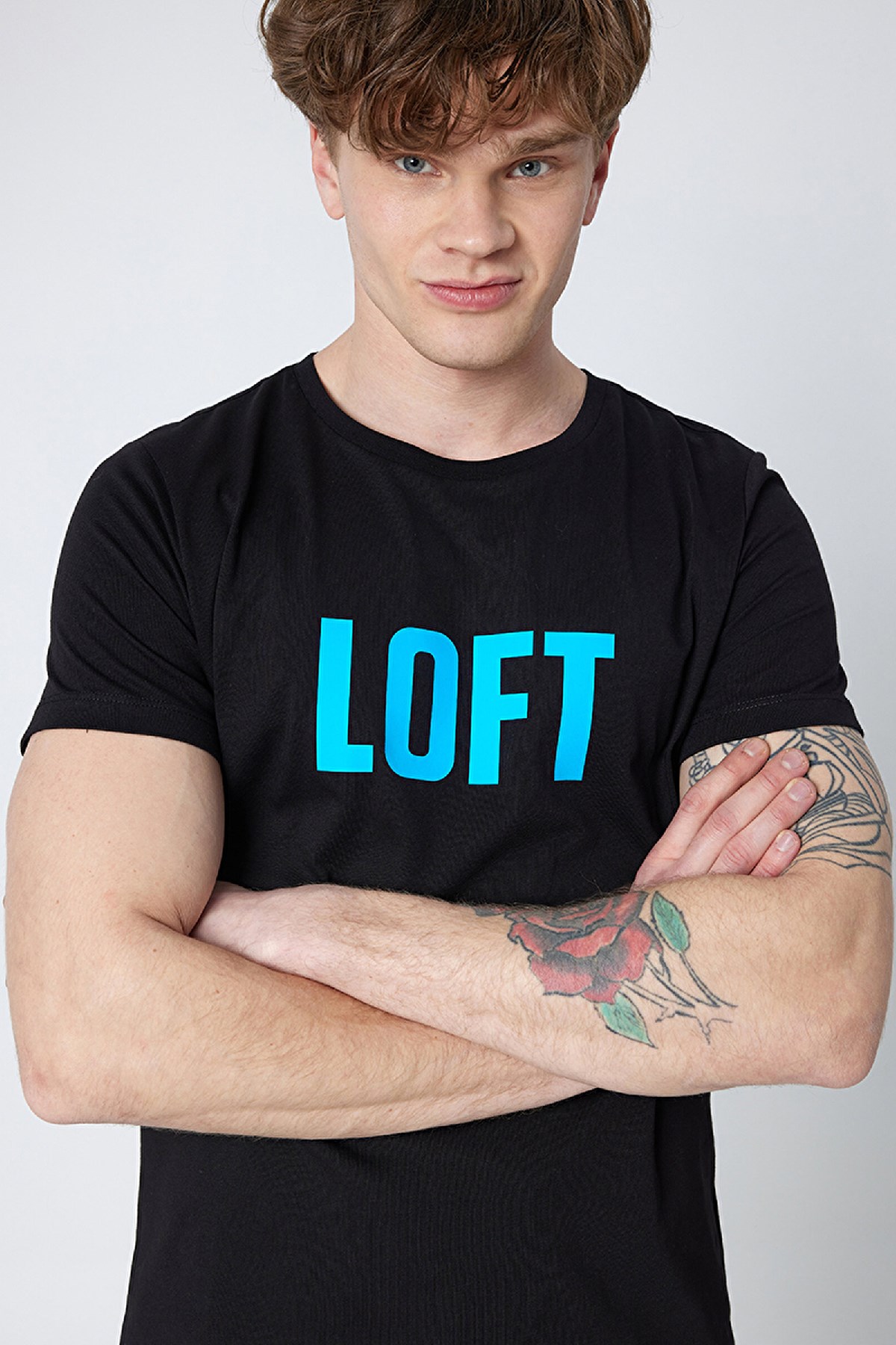 Loft Regular Fit Erkek Tişört LF2030988 Siyah