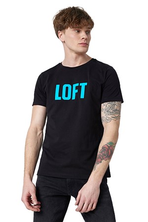 Loft Regular Fit Erkek Tişört LF2030988 Siyah