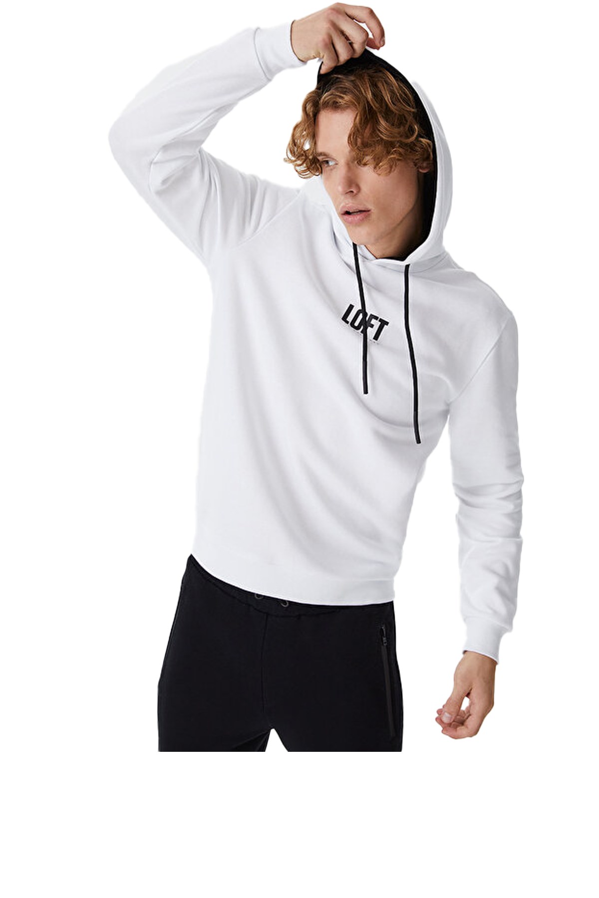 Loft Erkek Sweatshirt LF2031050 Beyaz