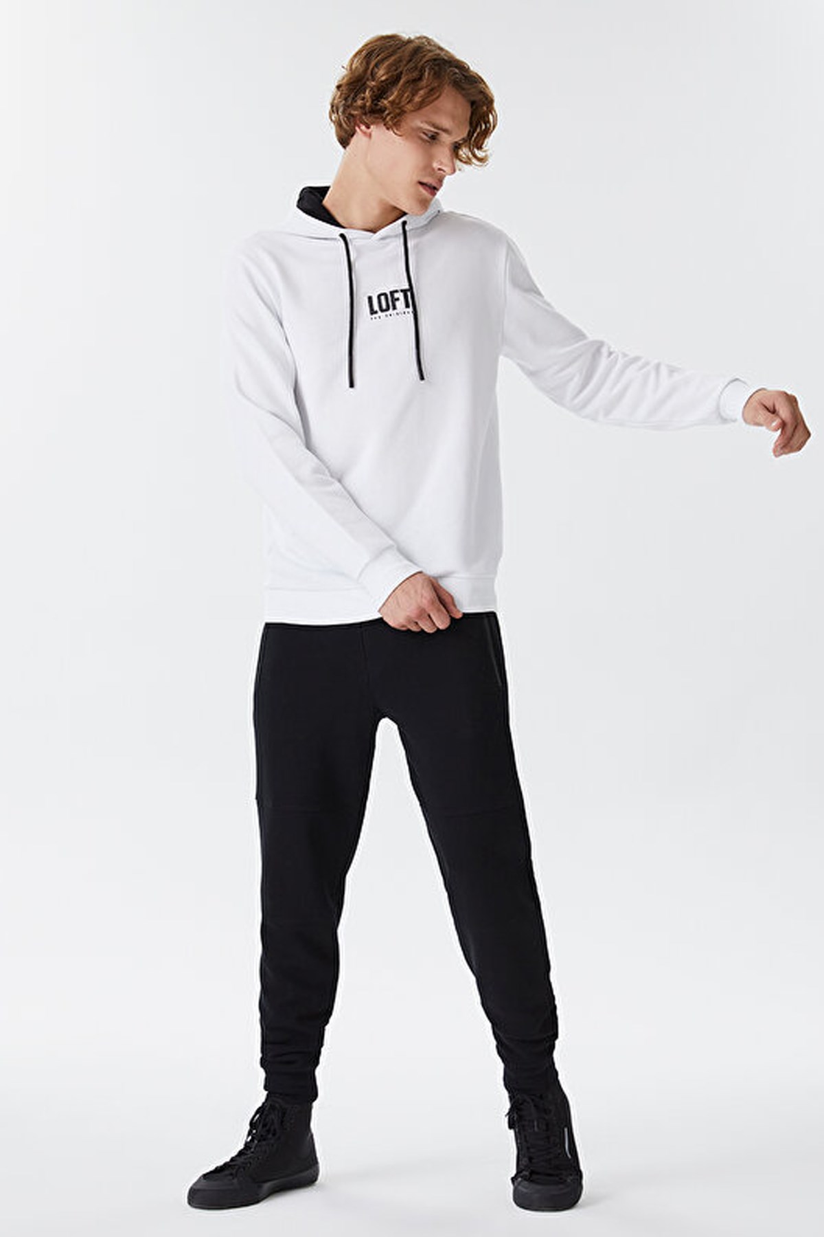 Loft Erkek Sweatshirt LF2031050 Beyaz