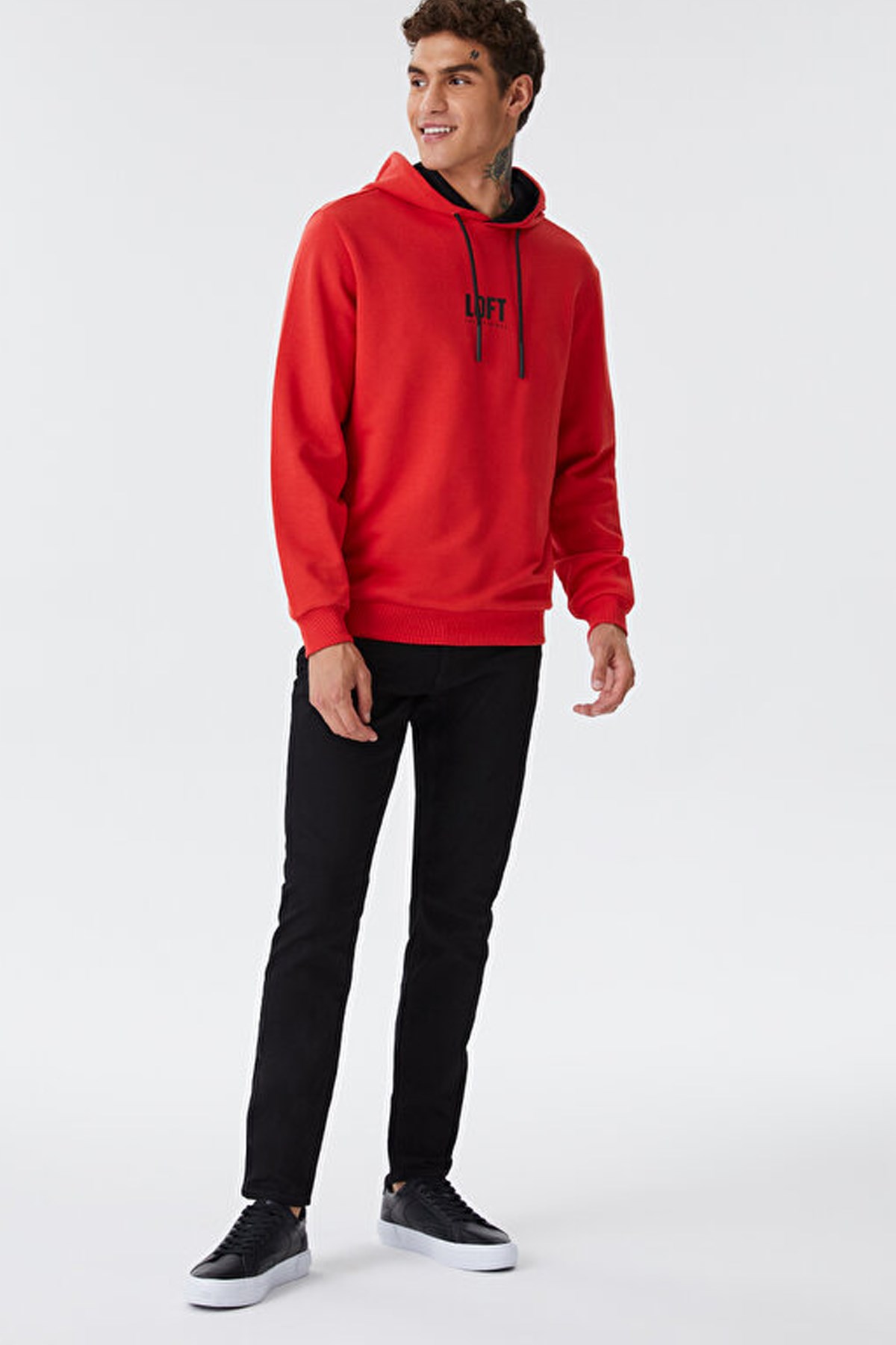 Loft Erkek Sweatshirt LF2031050 Kırmızı