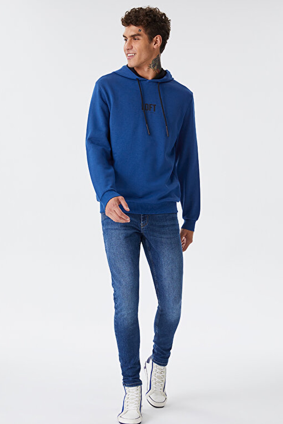 Loft Erkek Sweatshirt LF2031050 Mavi