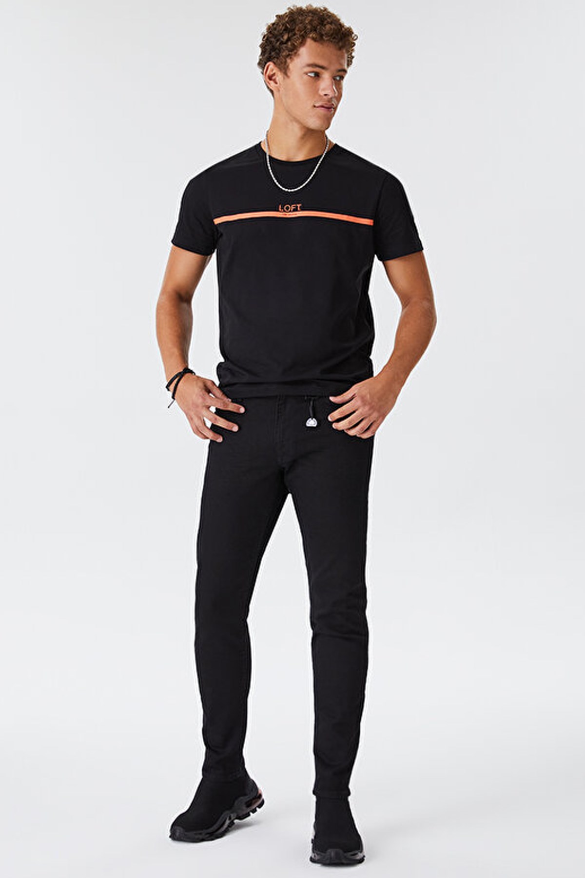 Loft Ricardo Erkek Pantolon LF2031110 Siyah