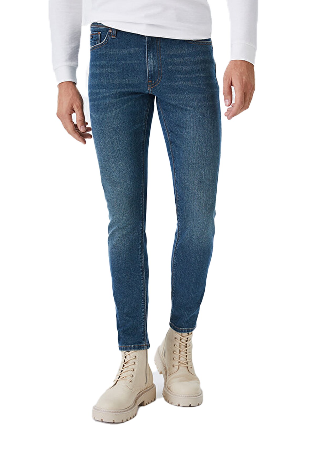 Loft Justin Erkek Pantolon LF2031152 Mavi