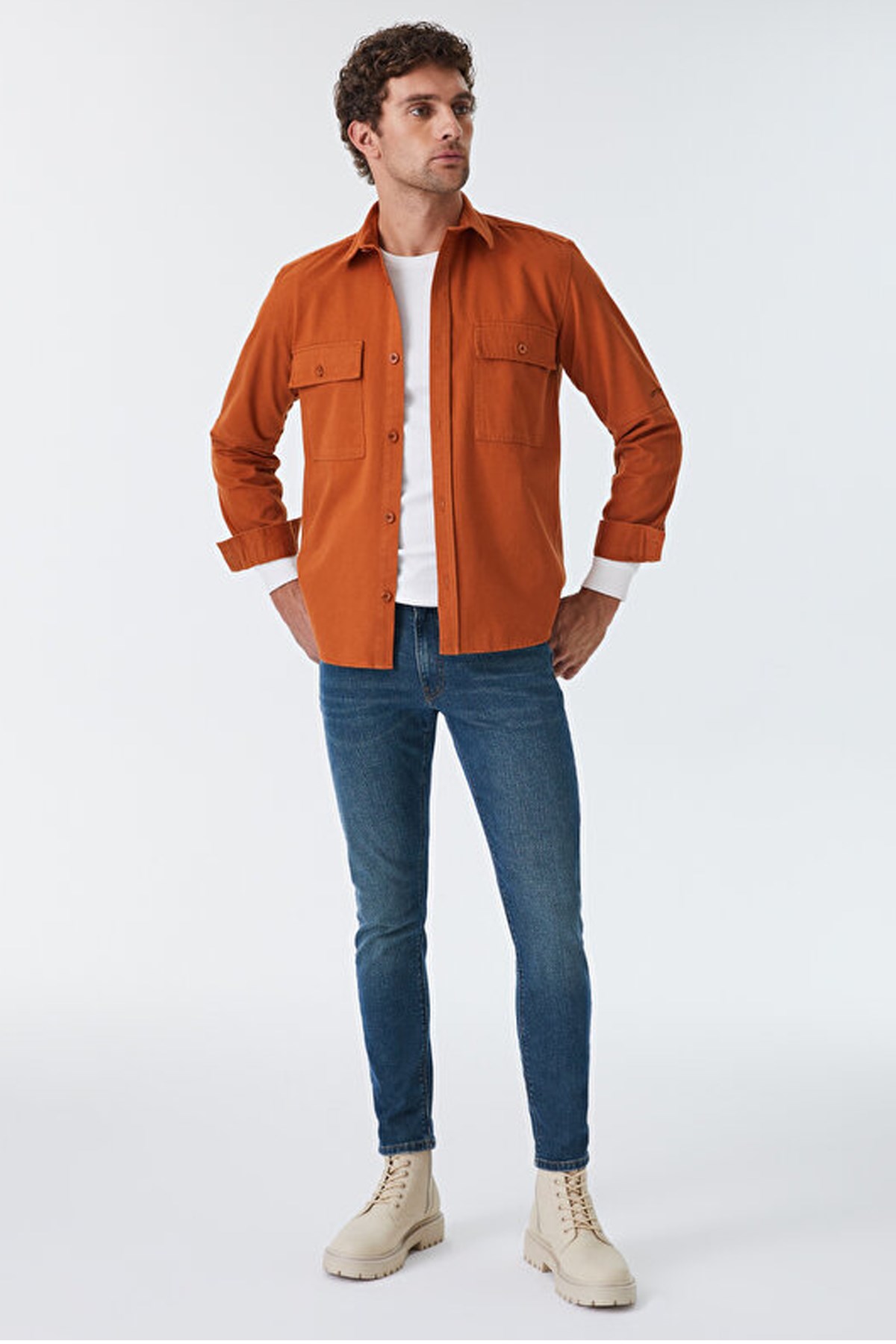Loft Justin Erkek Pantolon LF2031152 Mavi