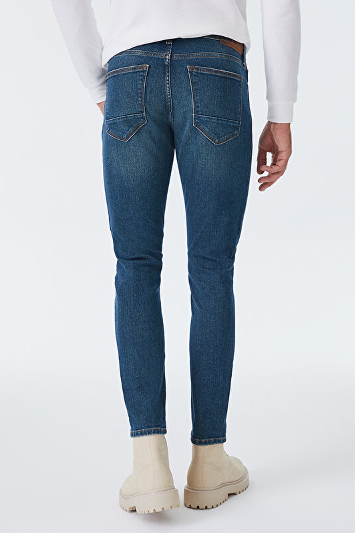 Loft Justin Erkek Pantolon LF2031152 Mavi