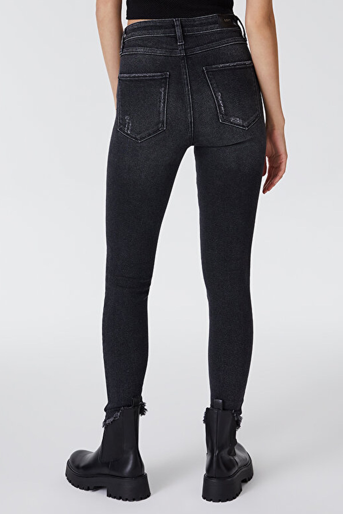 Loft Natalie Felipe Kadın Pantolon LF2031262 Antrasit