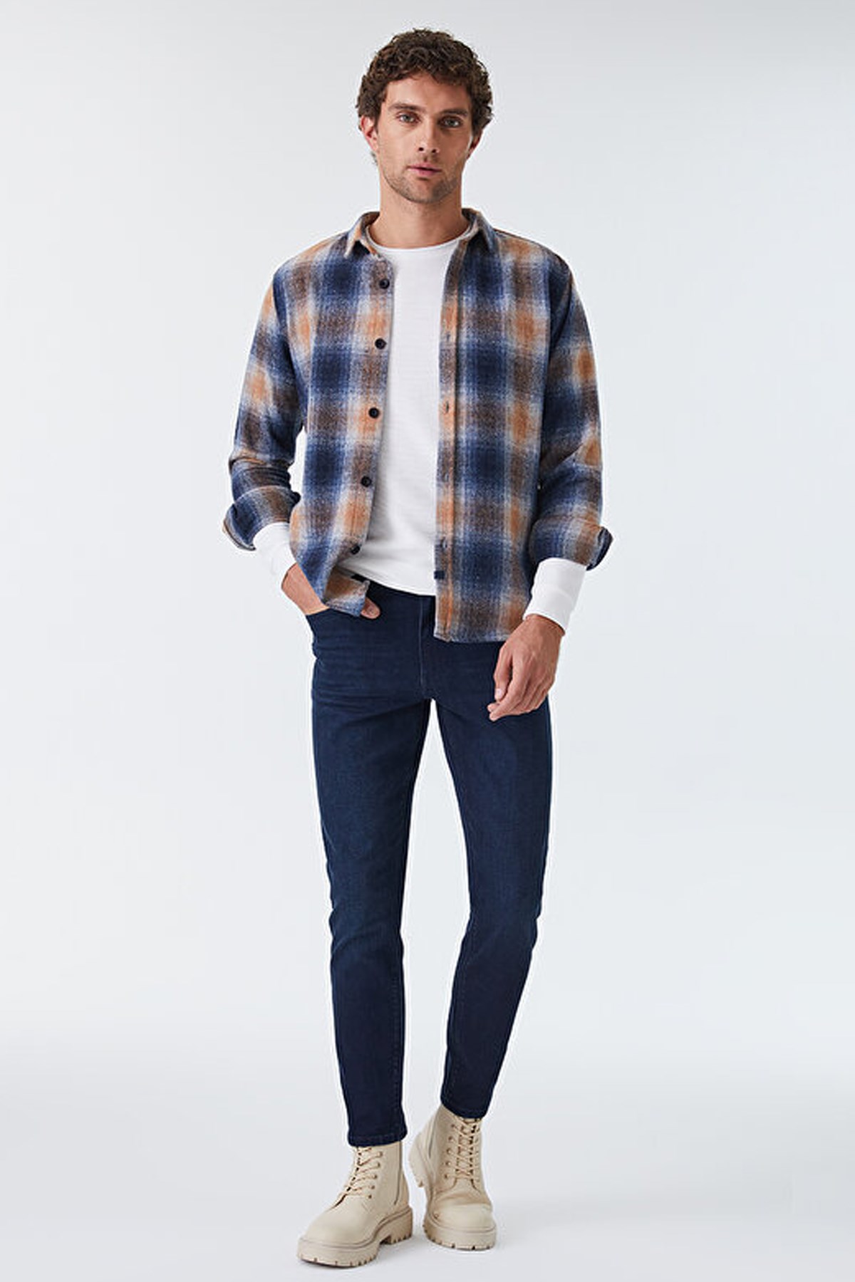 Loft Justin Erkek Pantolon LF2031343 Lacivert