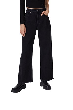 Loft Wide Leg Kadın Pantolon LF2031374 Mavi