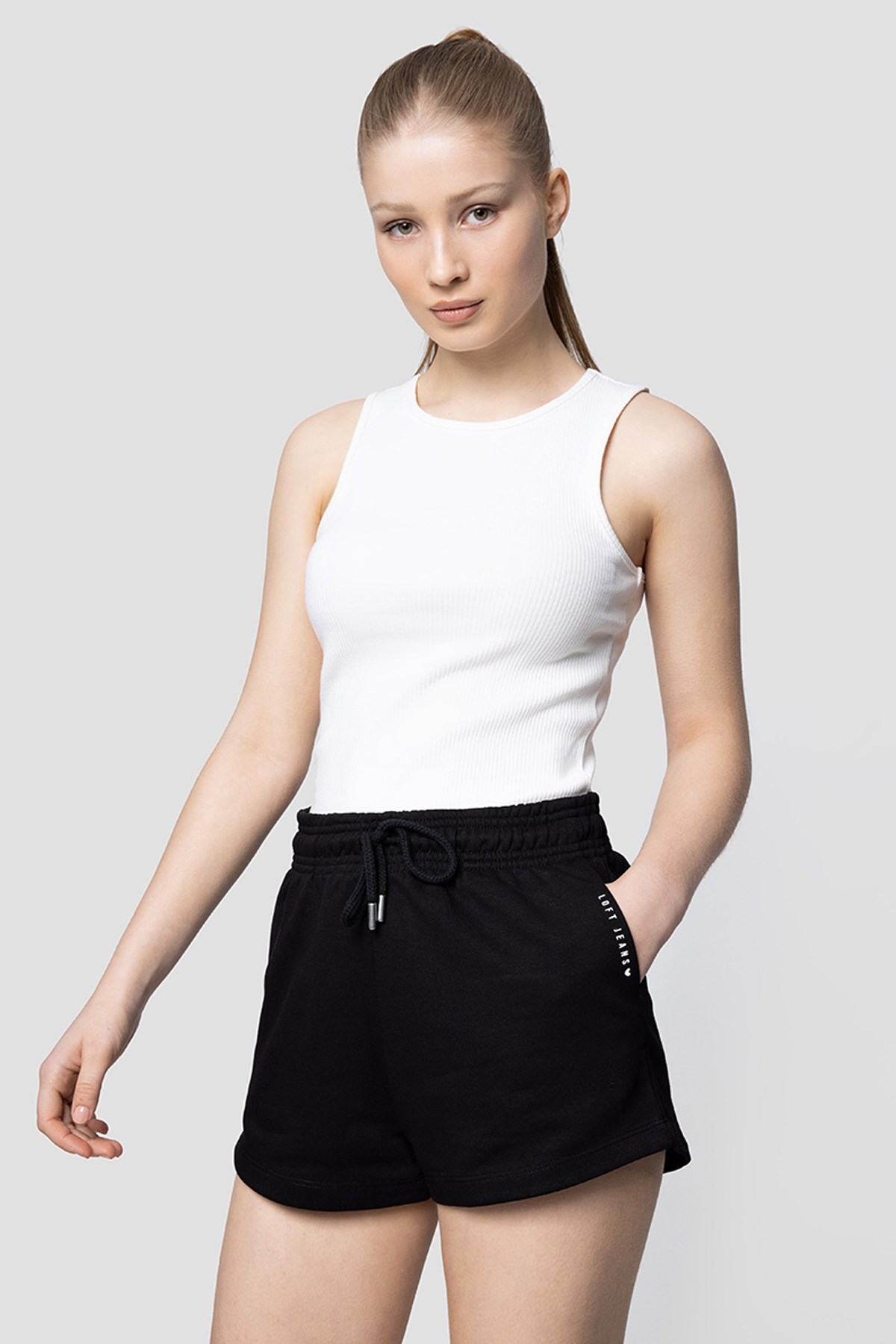 Loft Fitted Kadın Atlet LF2031389 Beyaz