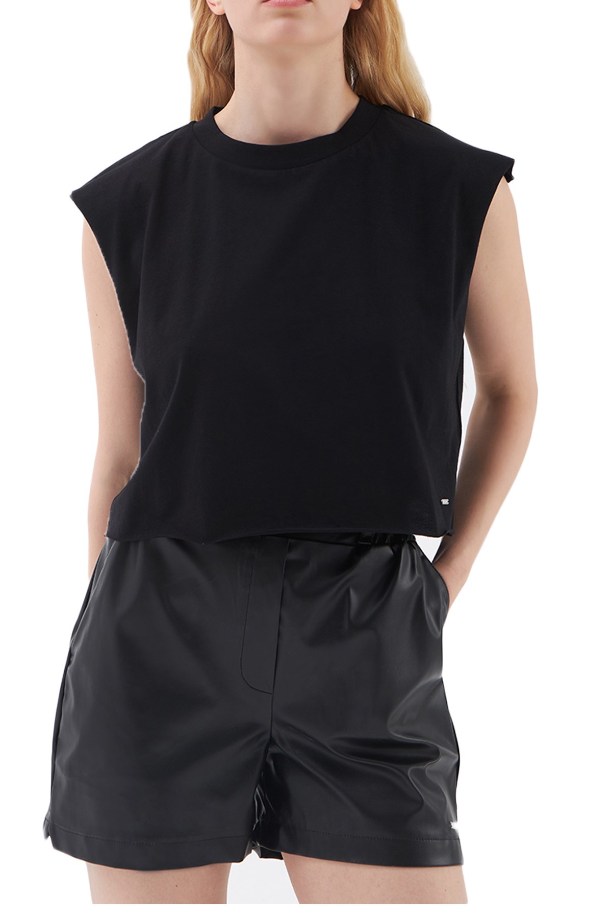 Loft Kadın Tişört LF2031528 Siyah