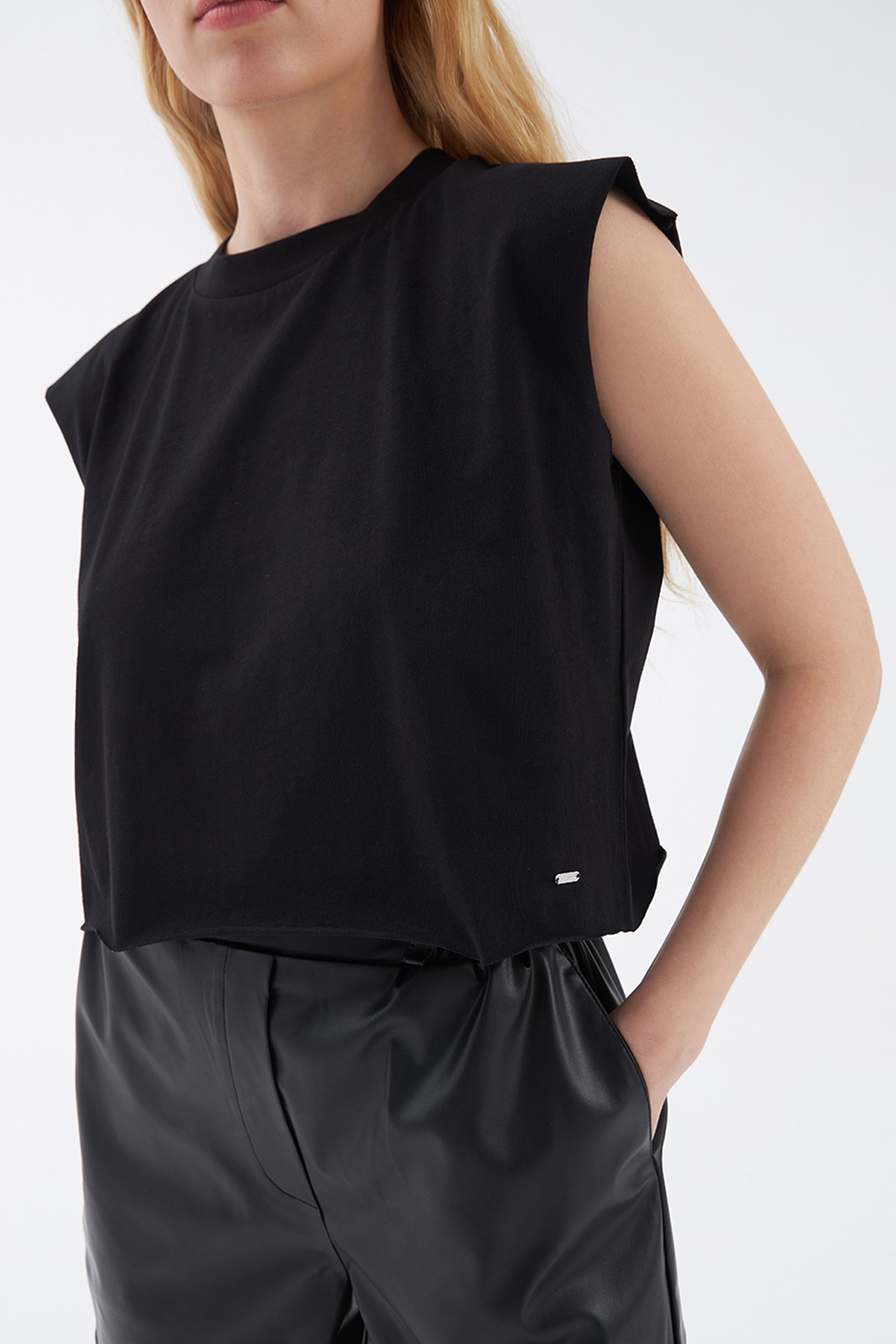 Loft Kadın Tişört LF2031528 Siyah