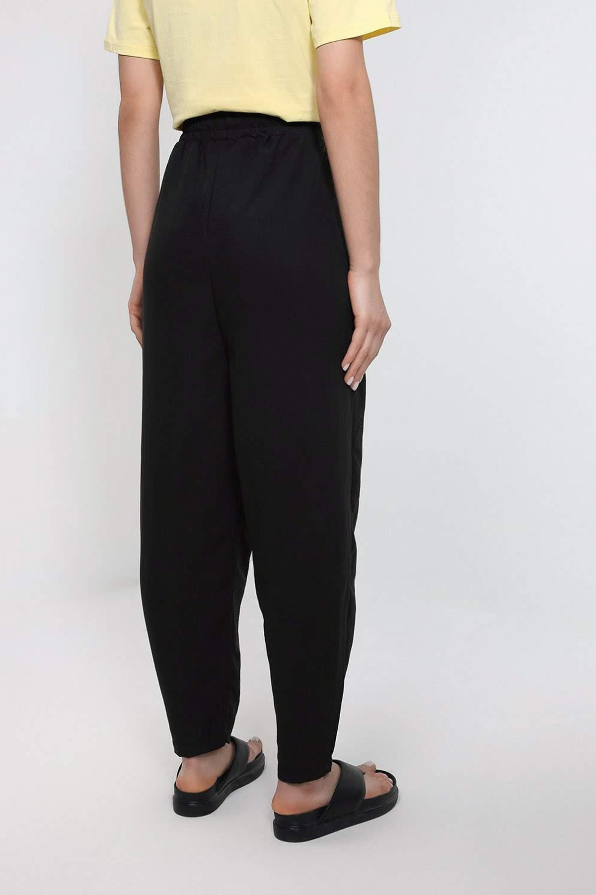 Loft Baggy Fit Kadın Pantolon LF2031734 Siyah