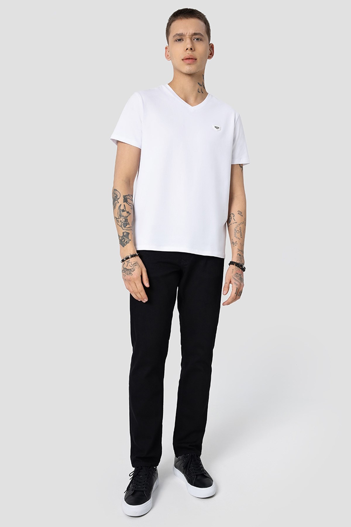 Loft Regular Fit Erkek Tişört LF2031818 Beyaz