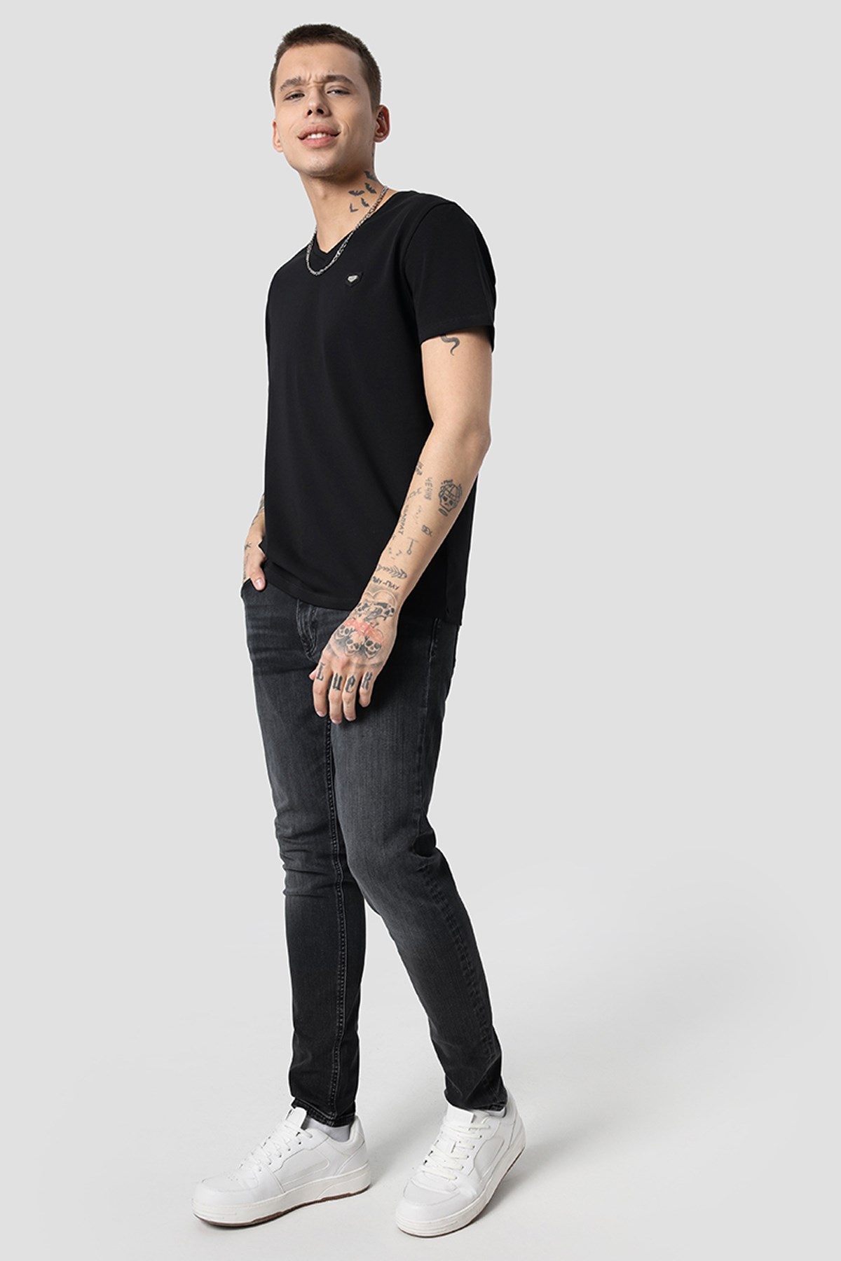 Loft Regular Fit Erkek Tişört LF2031818 Siyah