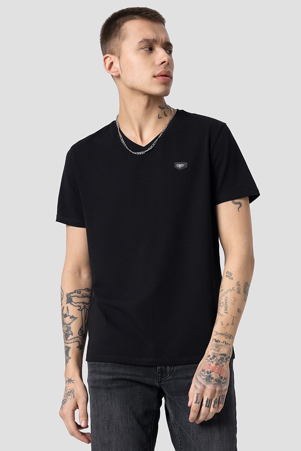 Loft Regular Fit Erkek Tişört LF2031818 Siyah