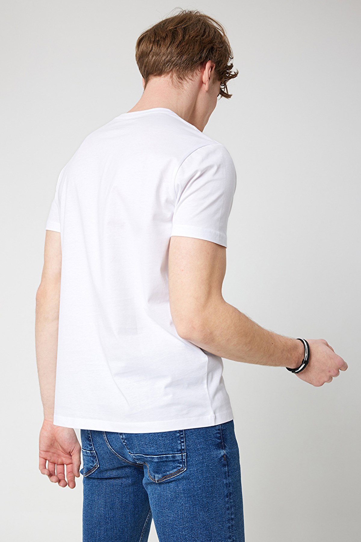 Loft Regular Fit Erkek Tişört LF2031822 Beyaz